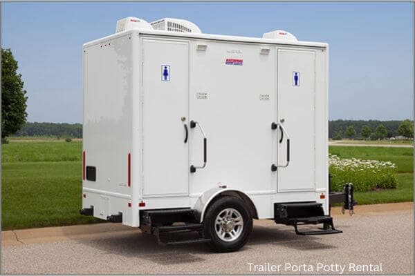 Trailer Porta Potties Rental rental in Pennsylvania near me